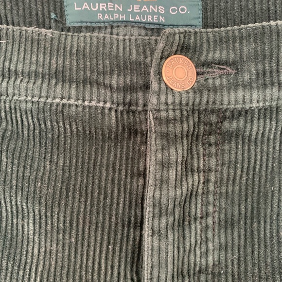 Lauren Ralph Lauren Green Corduroys, Size 10 - Picture 6 of 8